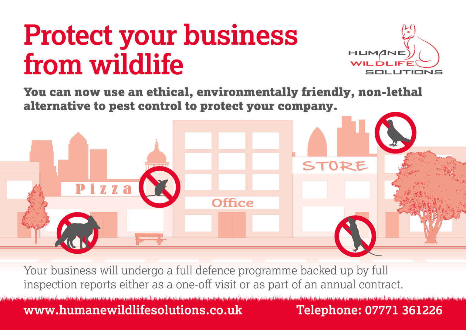 Commercial Pest Control Services - Humane Fox, Animal & Pest control